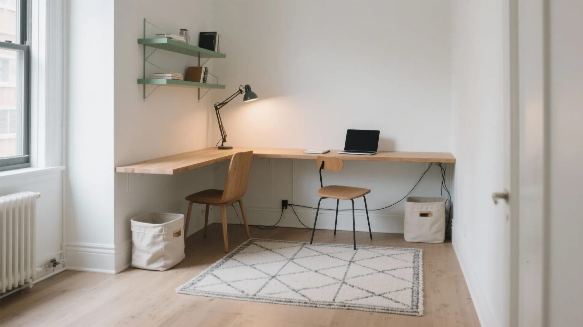 L-Shaped Learning Corners with Zoning Mats