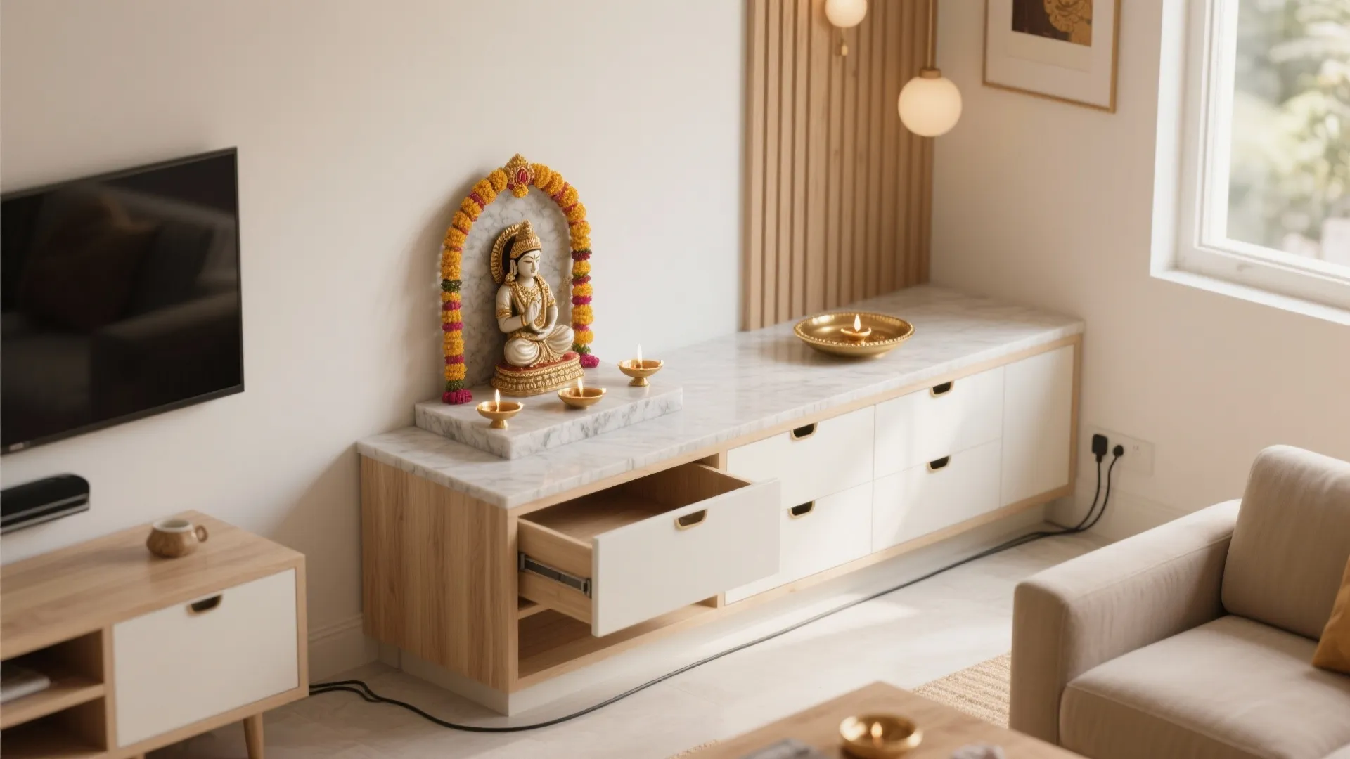 L-Shaped Corner Layout to Maximize Flow