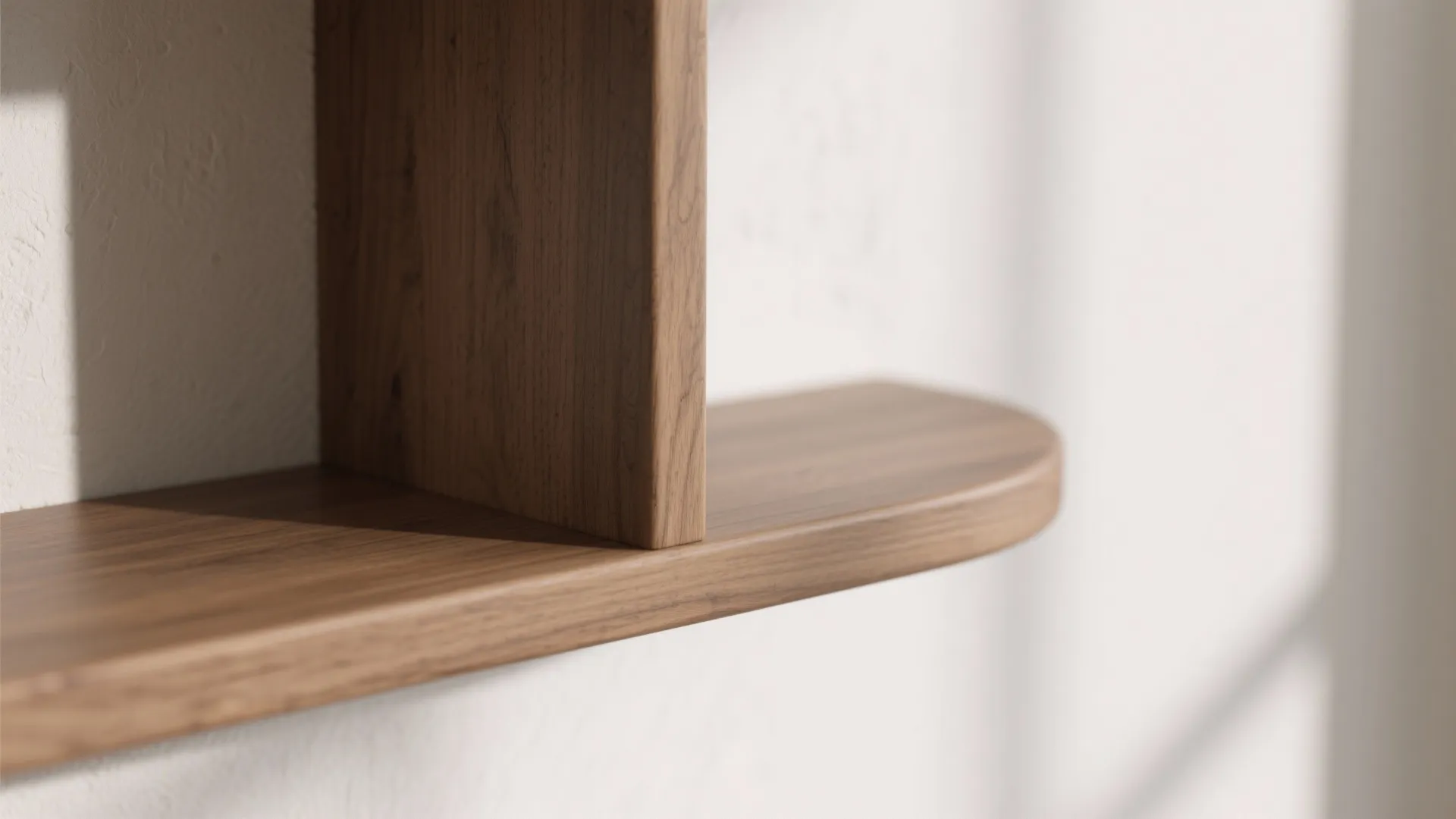 Wrap-Around L-Shaped Shelves to Free Display Space