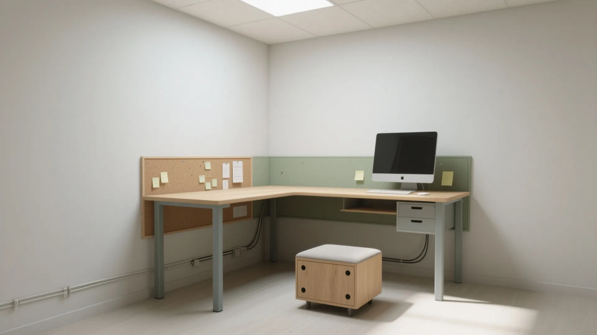 Corner power: L-shaped desk layouts that flex fast
