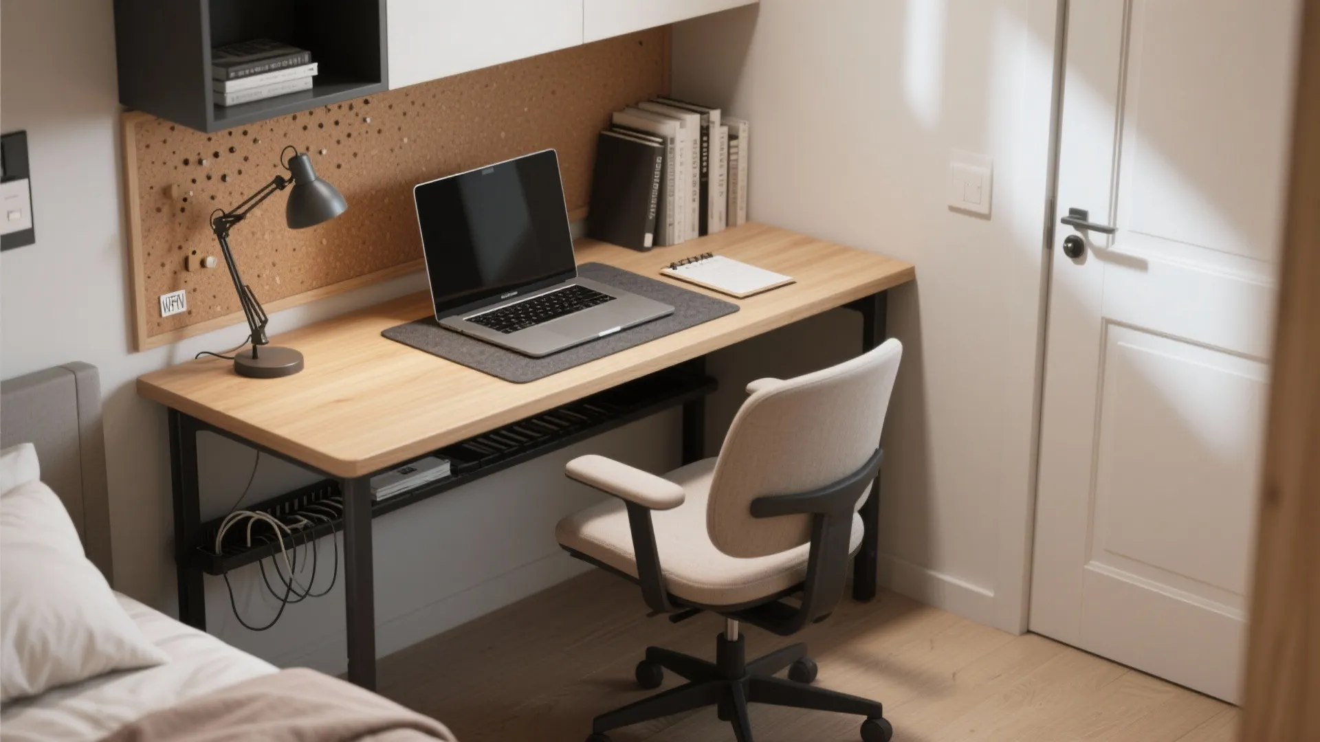 Corner Power: L-Shaped Desks for Micro Rooms