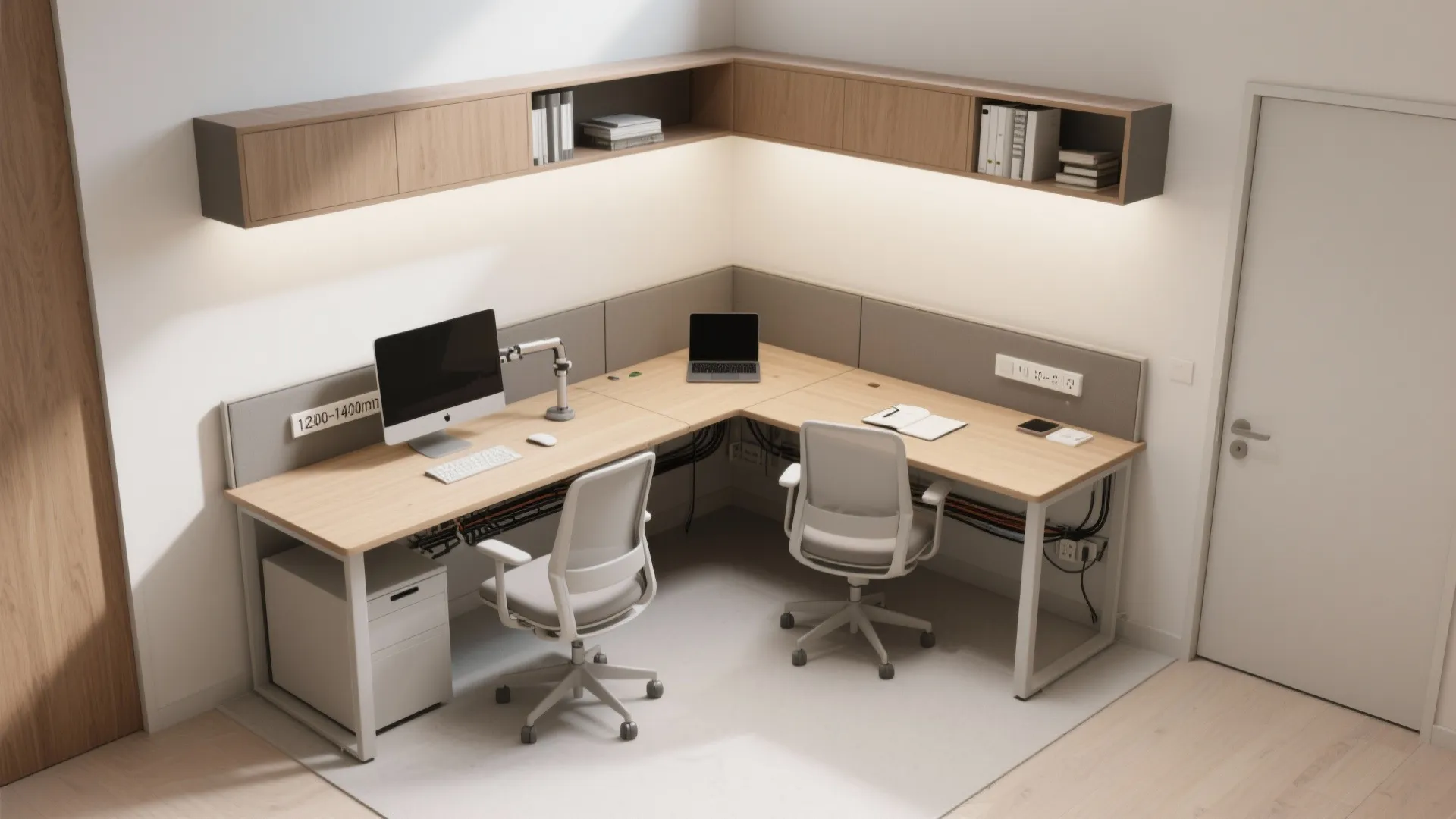 Ergonomics and the L-Shaped Desk Cluster