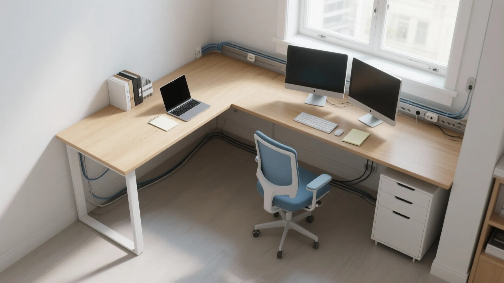 L-Shaped Corner Zone to Max Out Space