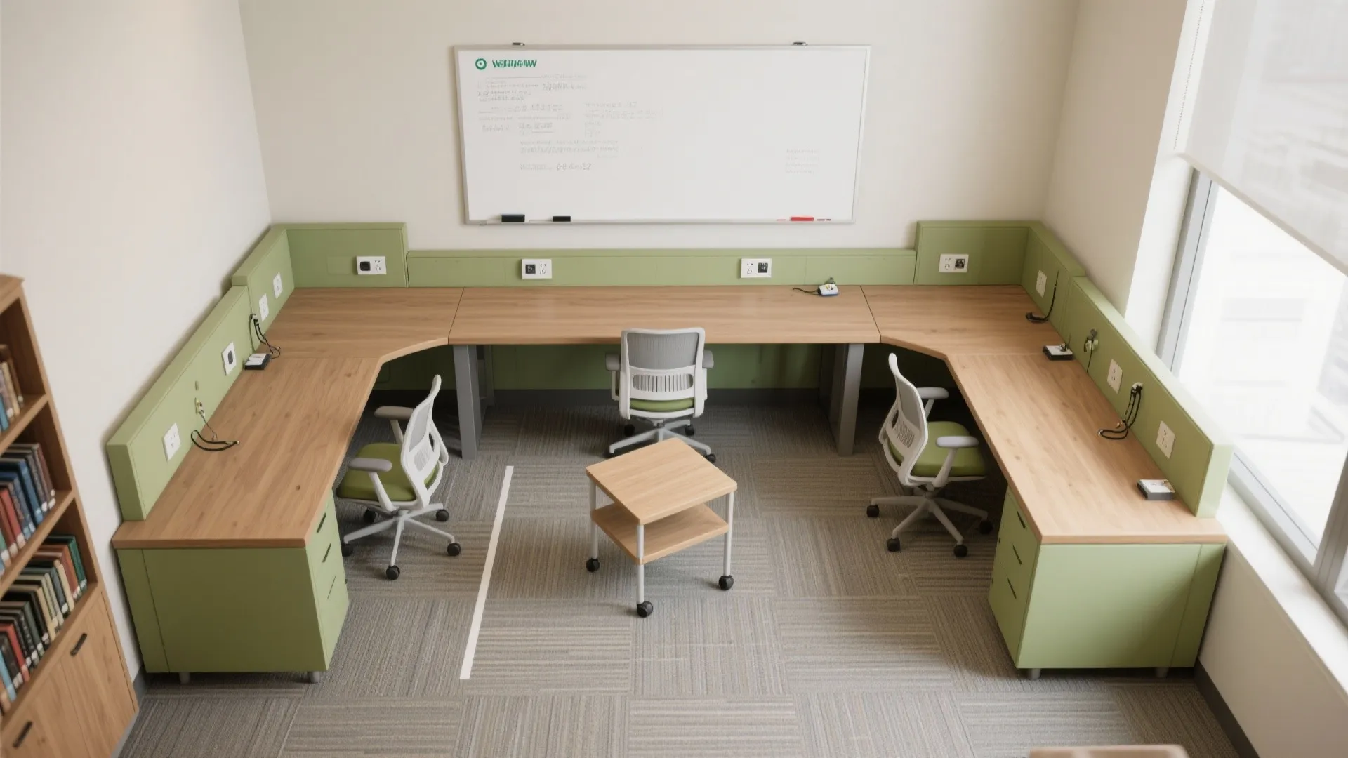 Flexible furniture plans with L-shaped options