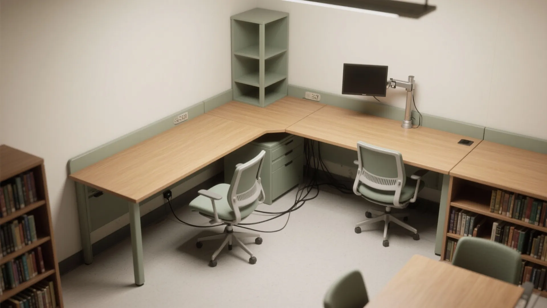 L-Shaped and Corner Stations to Max Out Desk Area