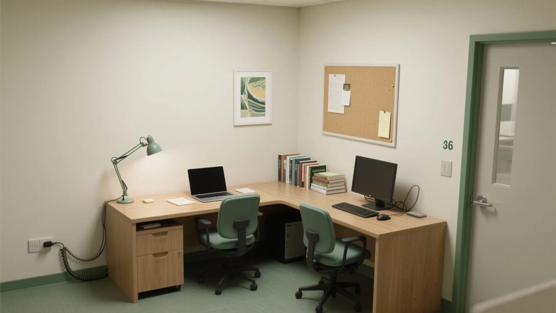 Idea 1: L-shaped Desk Planning for Compact Rooms