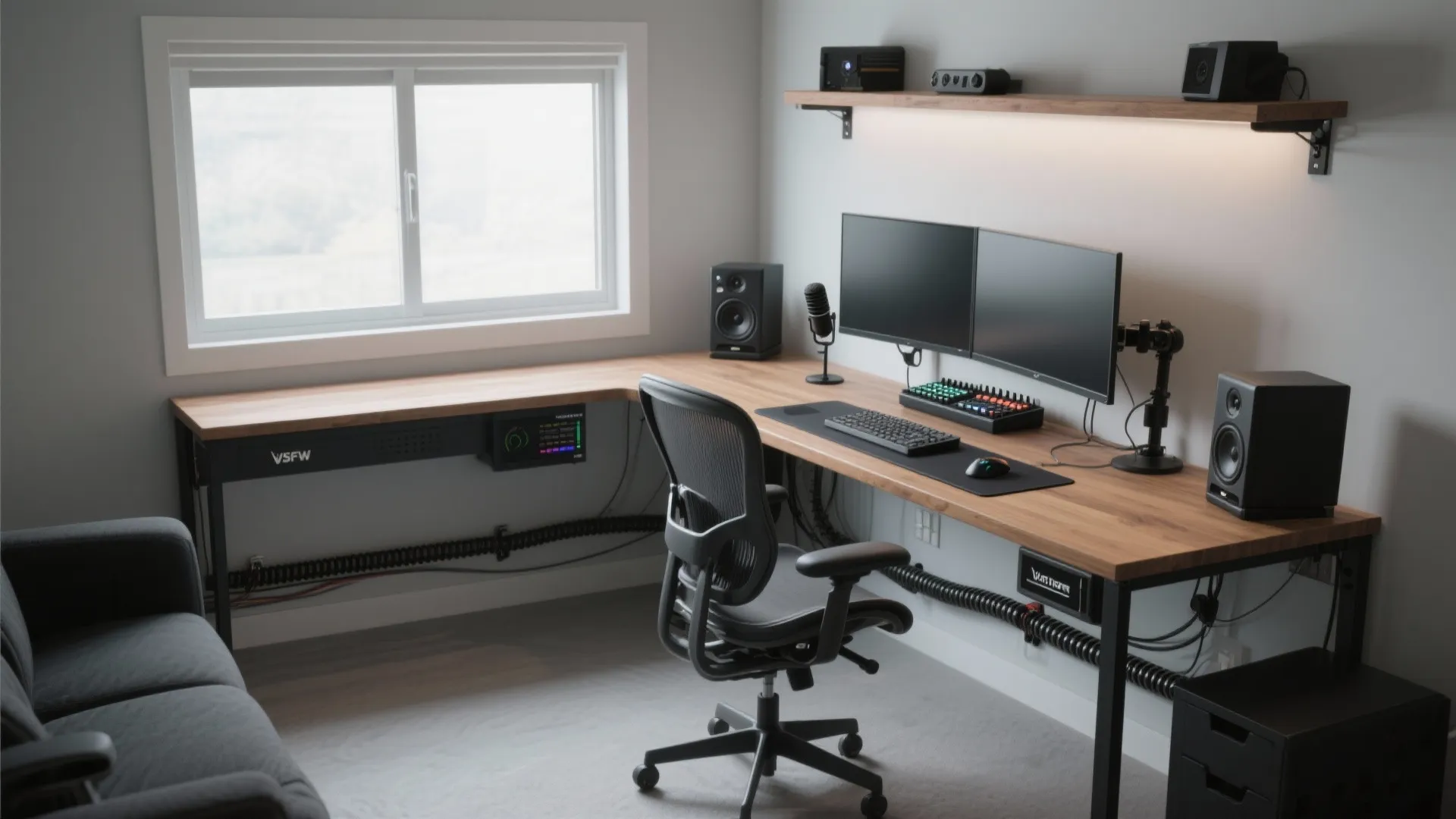 Ergonomic Zoning With an L or U Desk