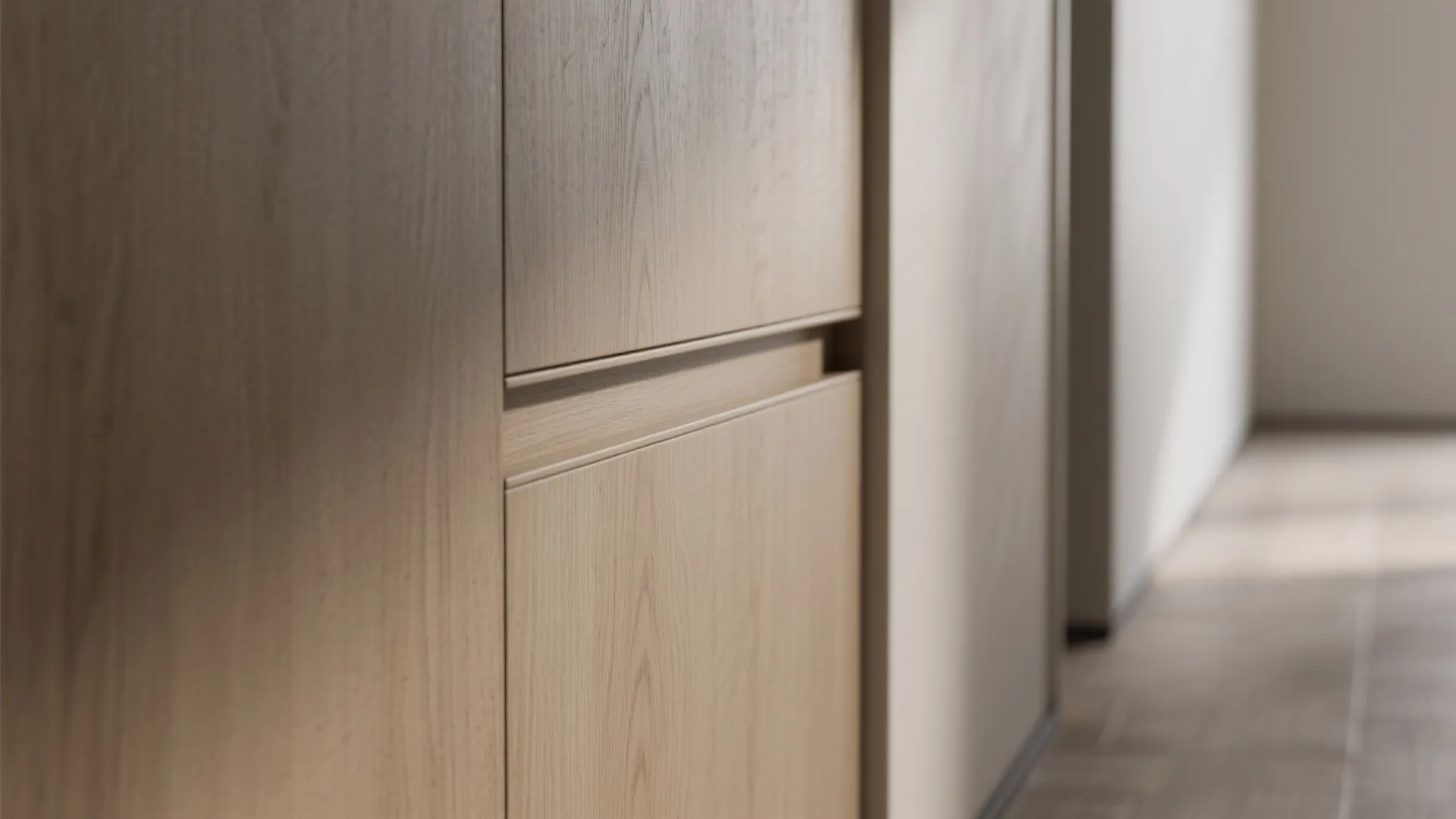 1) Minimal storage that hugs the L