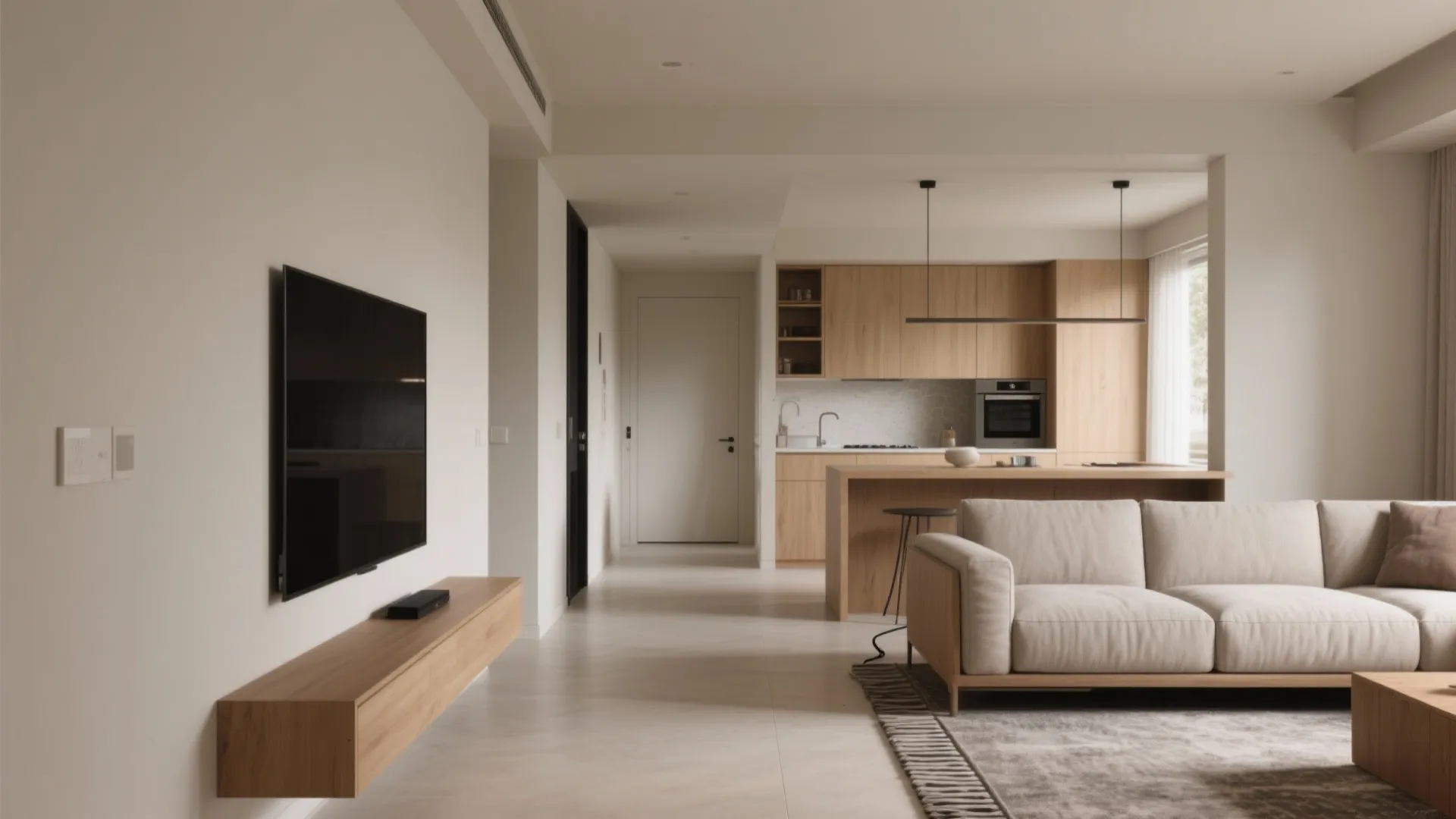 L-Shaped Seating and Defined Pathways