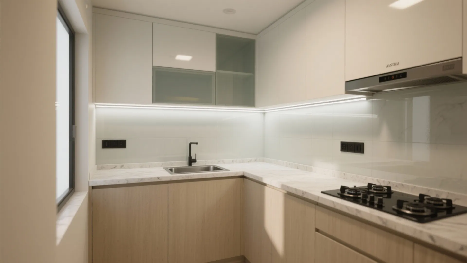 L-shaped Small Kitchen That Pulls Its Weight