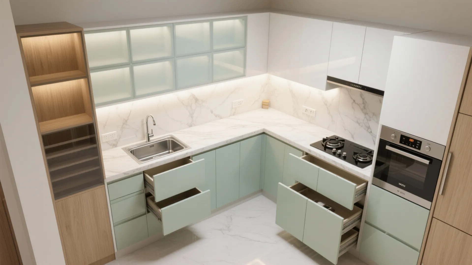 Smart kitchen planning: compact, efficient, beautiful