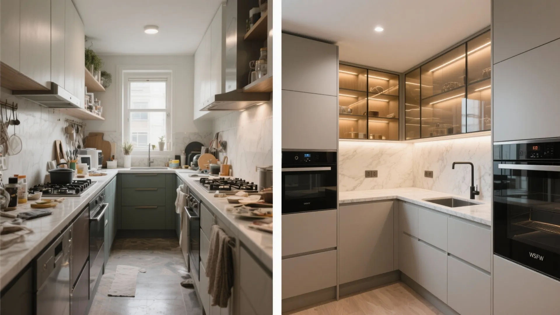 Compact L-Shaped Kitchens That Work Hard