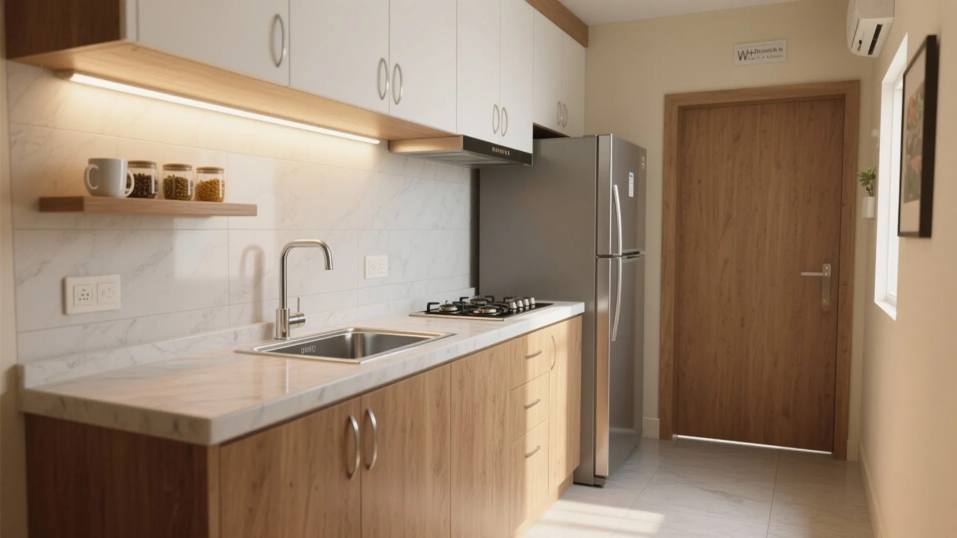 An L-shaped Kitchen That Works Hard