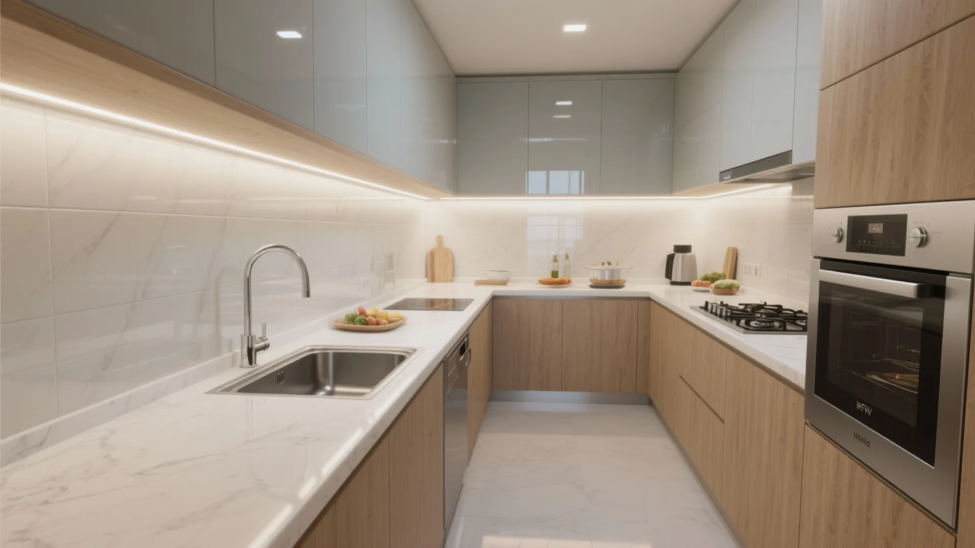 1) L-shaped kitchen flow that actually works day to day