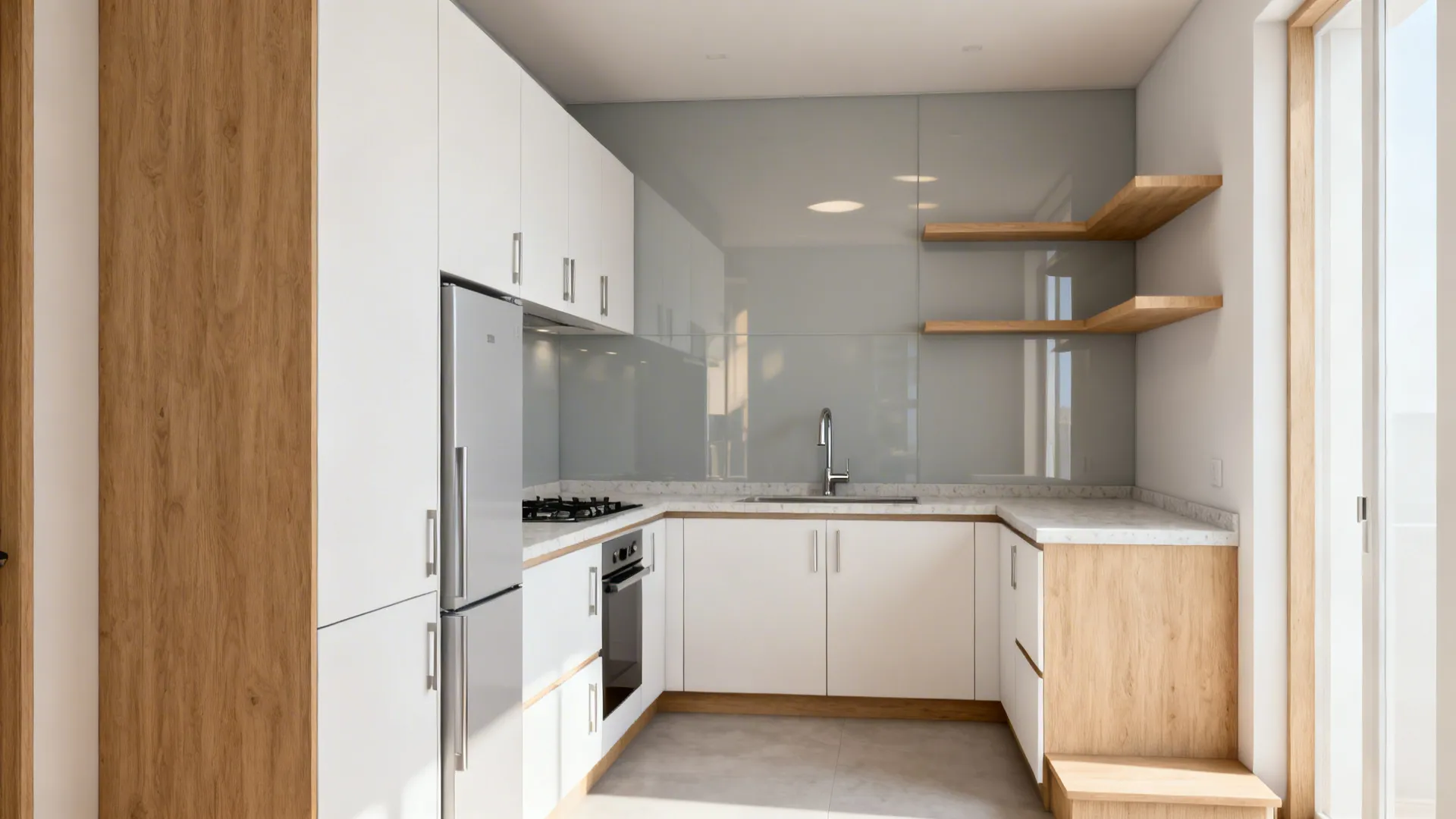 5 Small Kitchen Design Ideas for L-Shaped Layouts