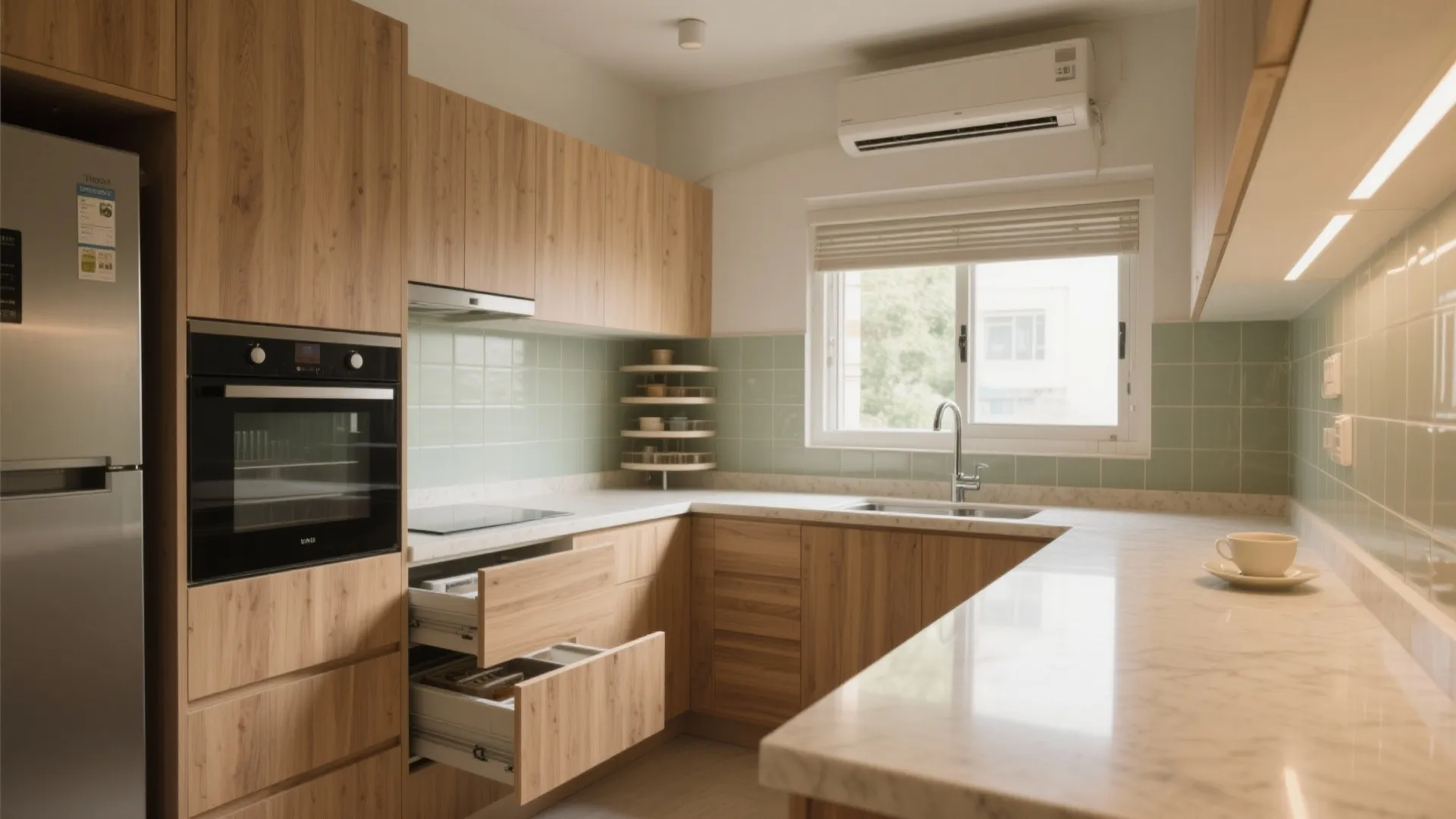 1) A Modular Kitchen That Works for Mumbai Life