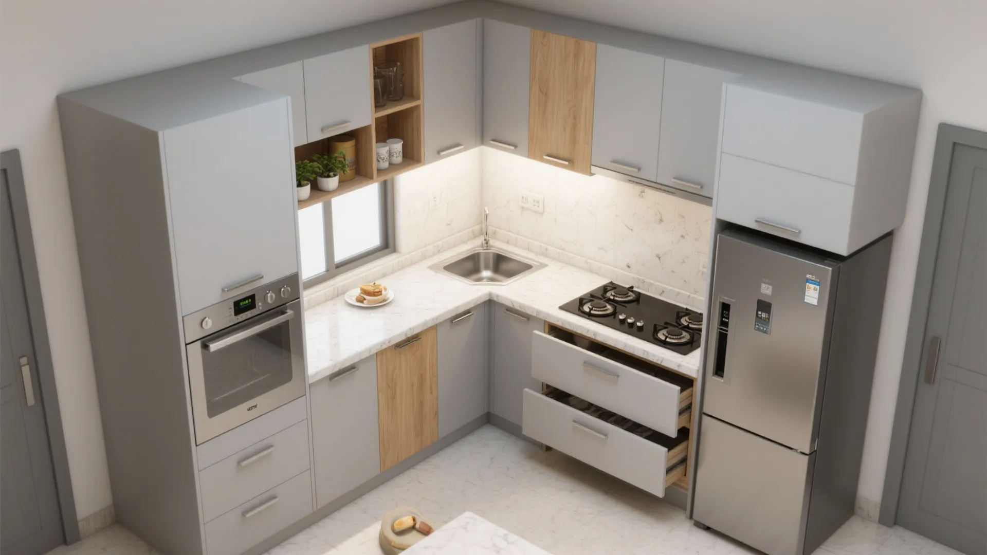 Modular kitchen zoning that actually fits your life
