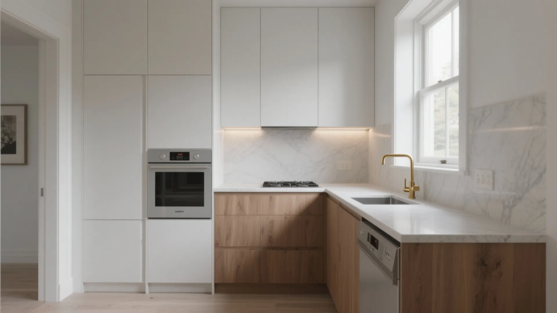 Smarter L-Shaped Small Kitchen Layout