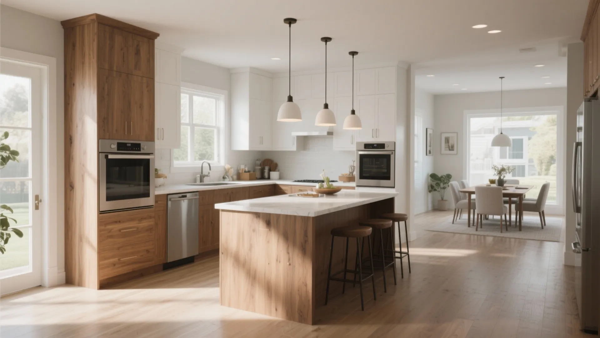 6. Open Plan with Island Addition