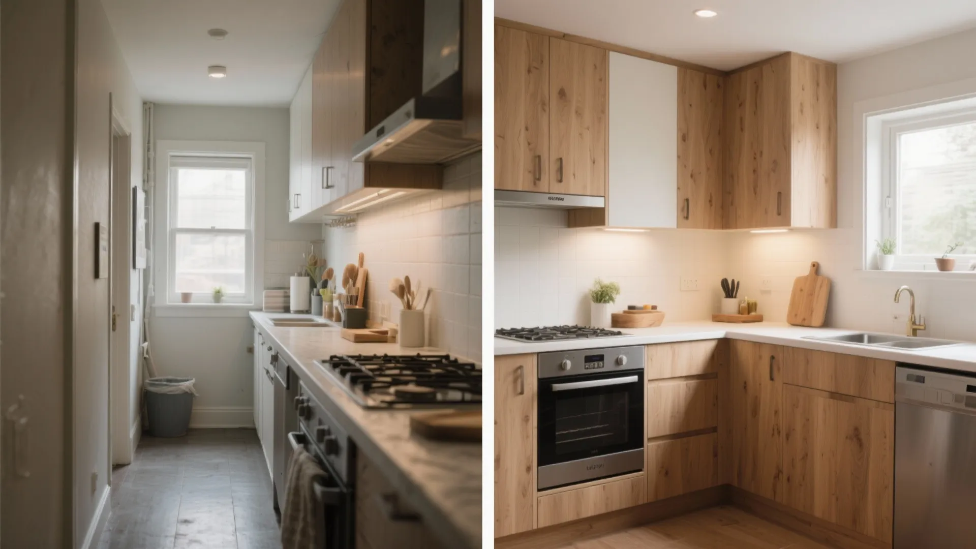 L-shaped micro-layouts that add prep space