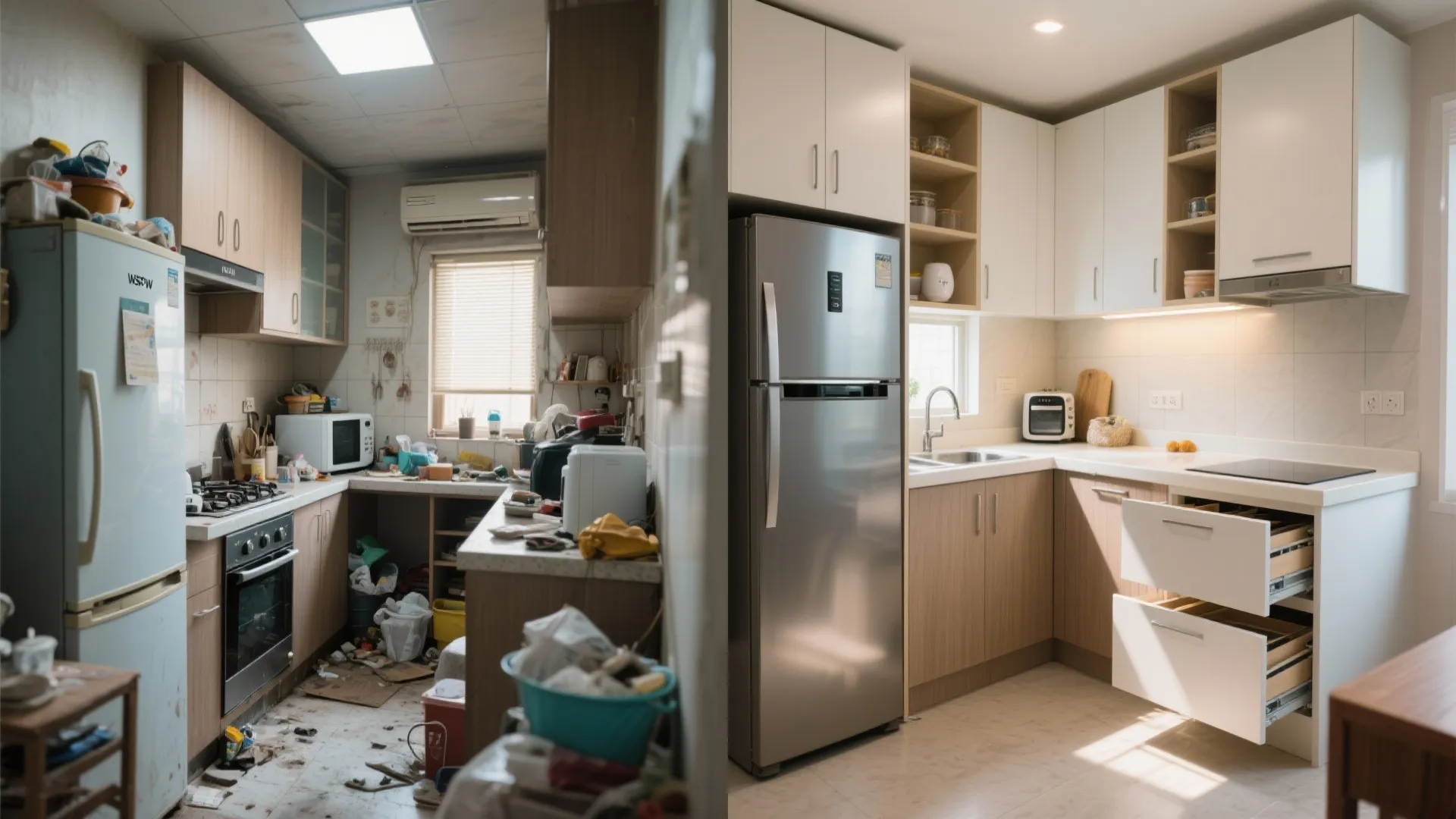 L-Shaped Layout with Zoned Efficiency