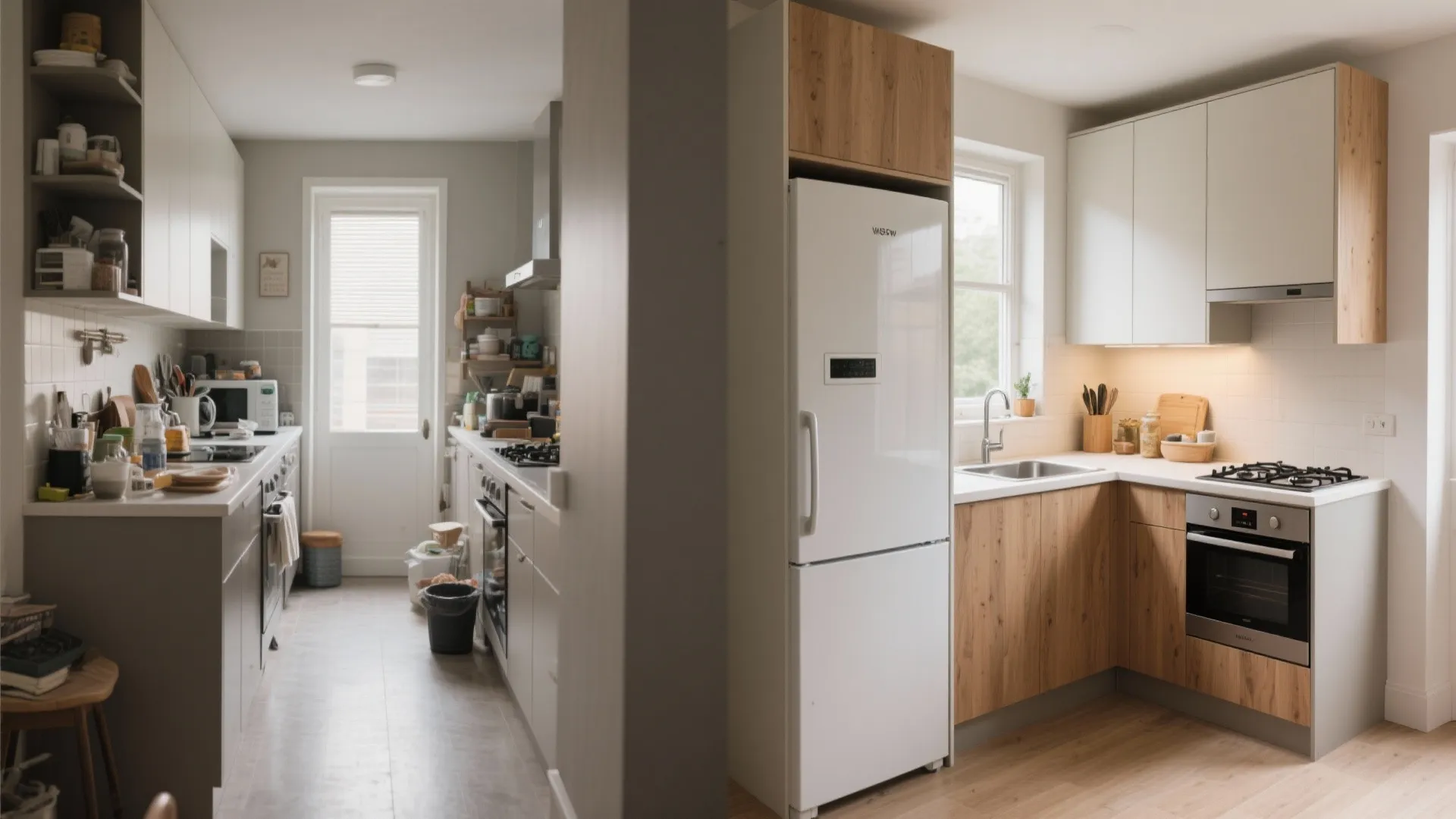 L-Shaped Small Kitchen Layout