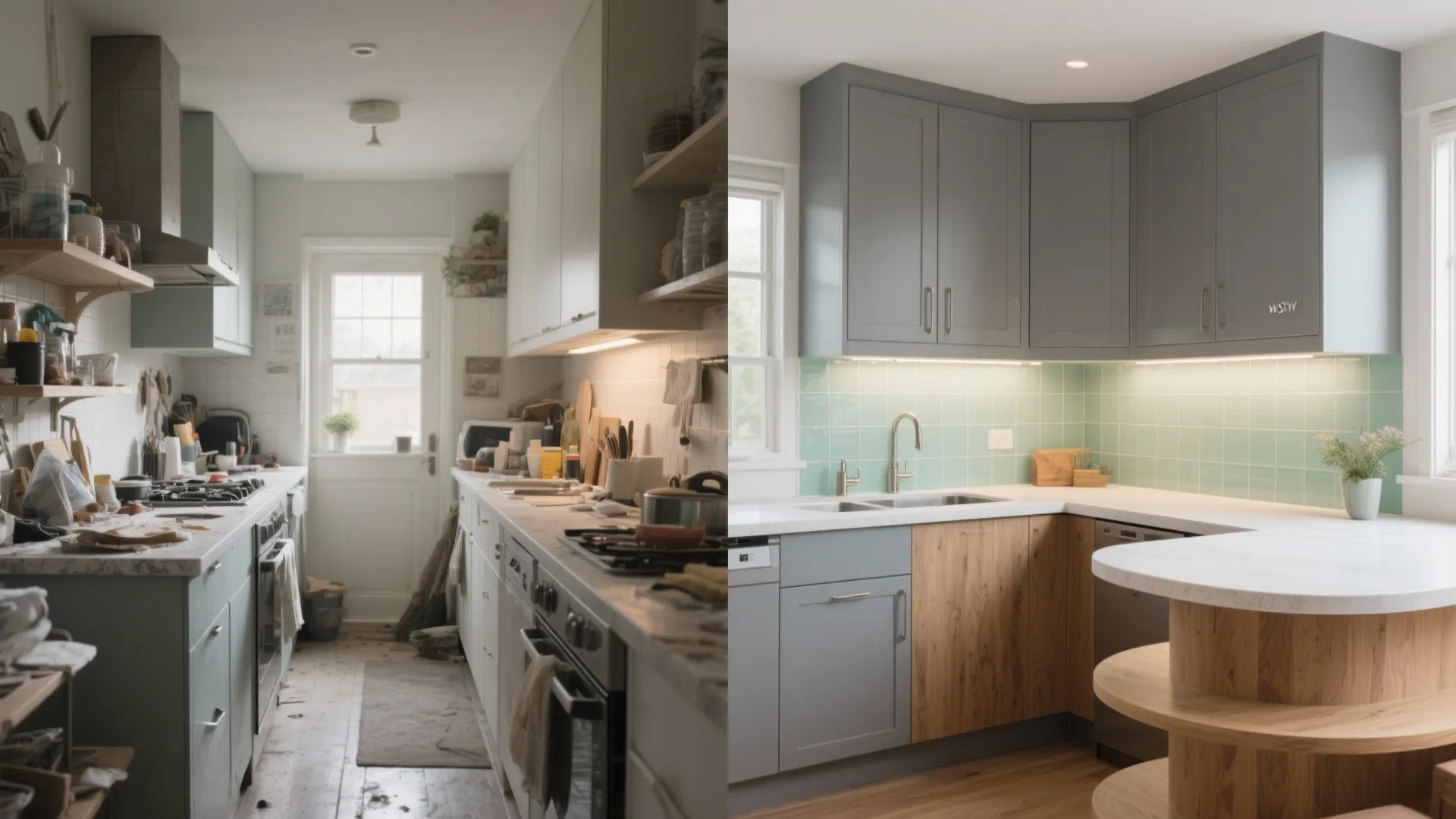 L-Shaped Layout for Better Workflow