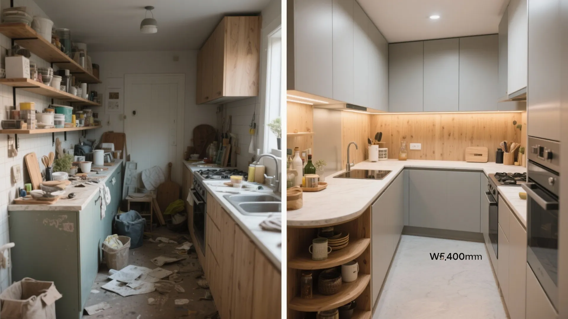 Compact L-Shaped Layout