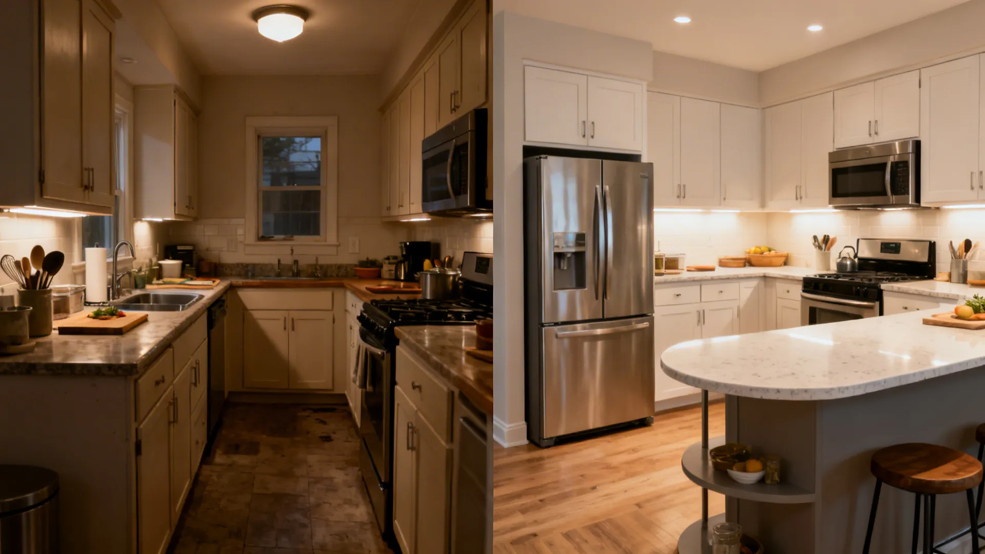 L-Shaped Layouts That Maximize Counter Space