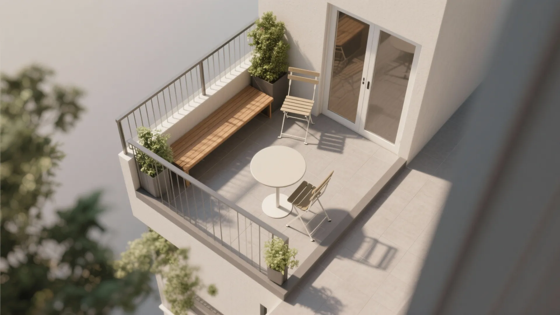 Smart L-Shaped Seating and Compact Dining Zones