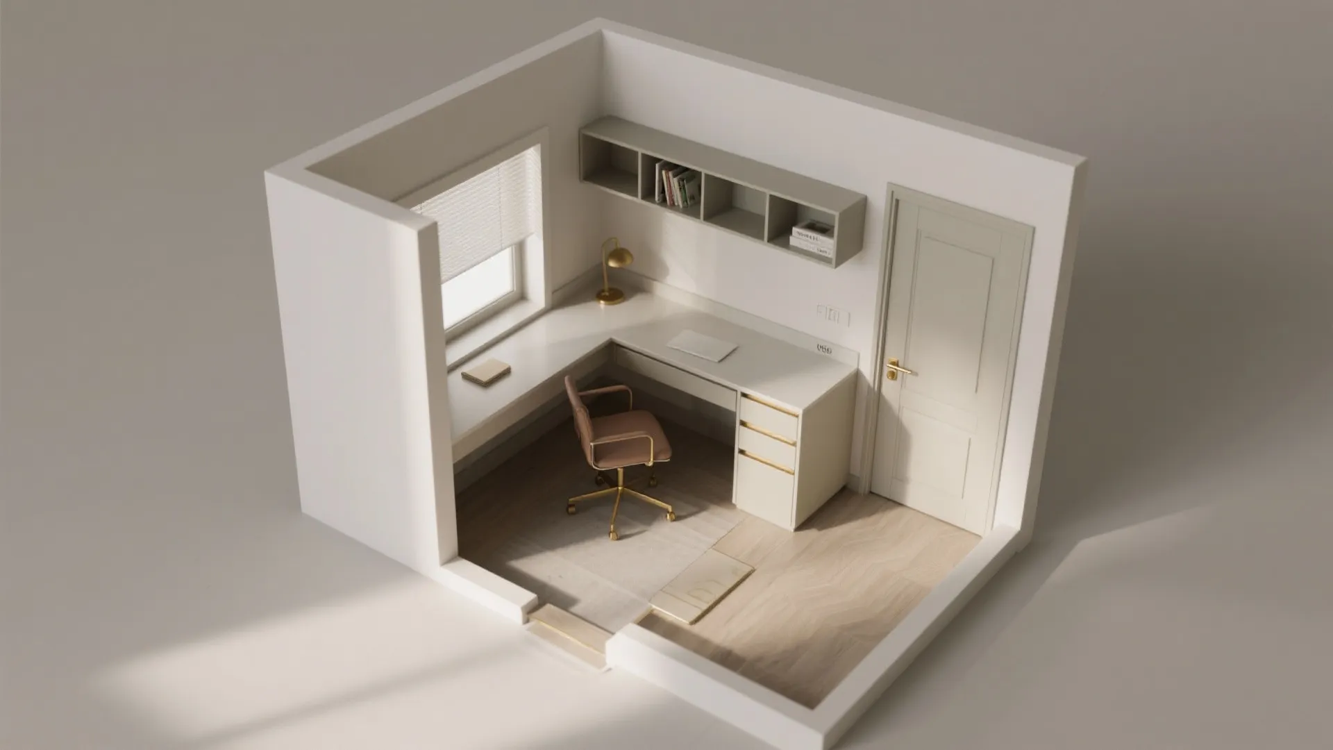 Built-in Storage that Disappears