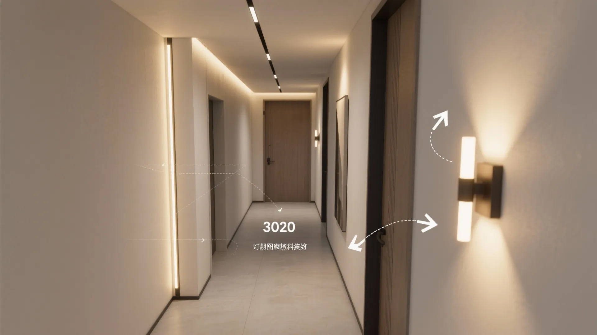 Layered Lighting that Makes the L Feel Longer