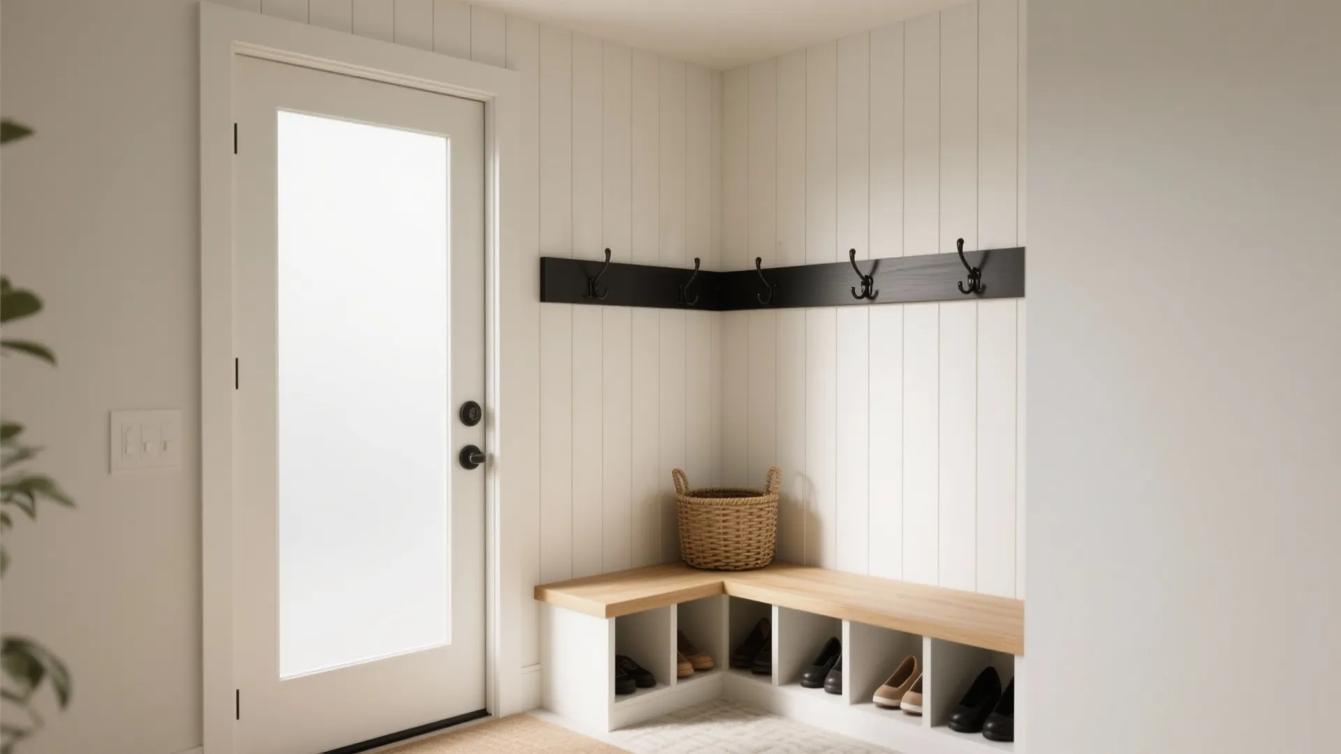 3) L-Shaped Nook: Zone the Micro-Entry