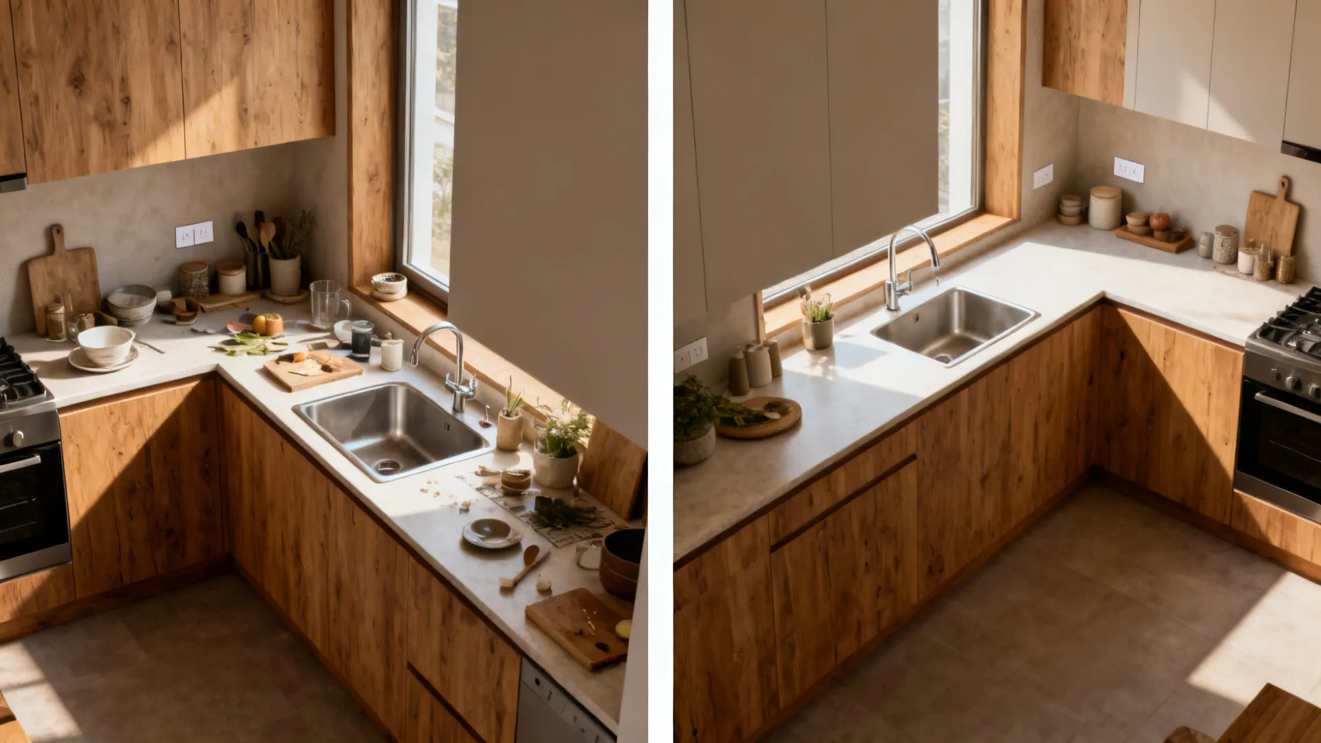 L-Shaped Otta That Extends Prep Surface