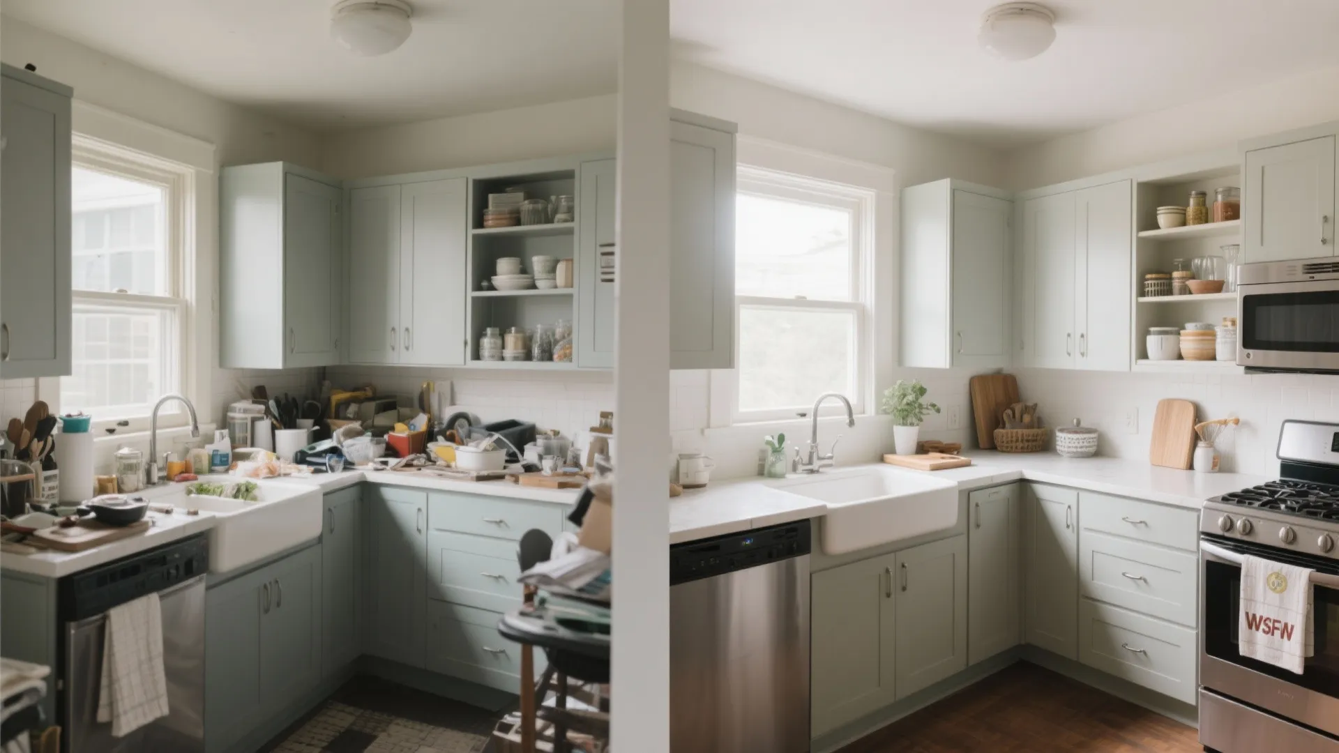 L-Shaped Layout to Unlock Counter Space