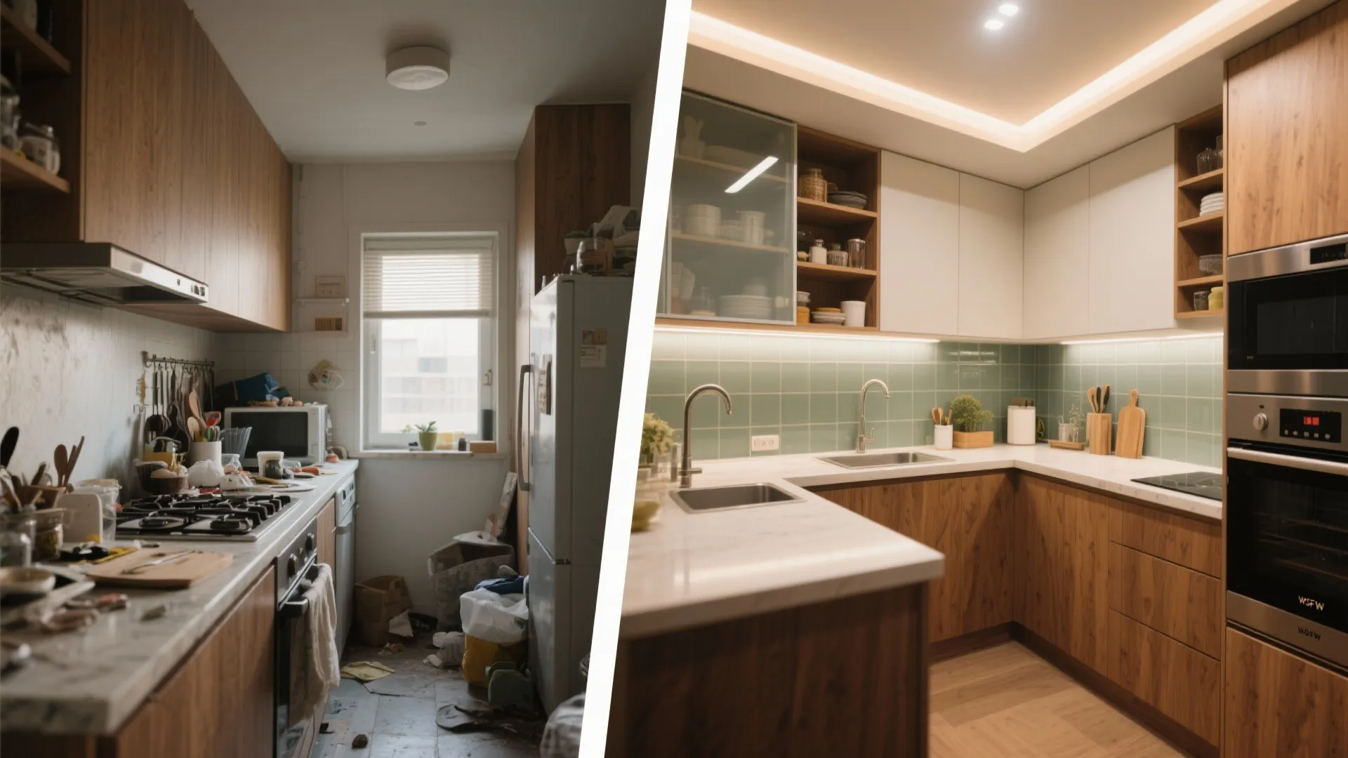 L-Shaped Layout to Unlock Counter Space