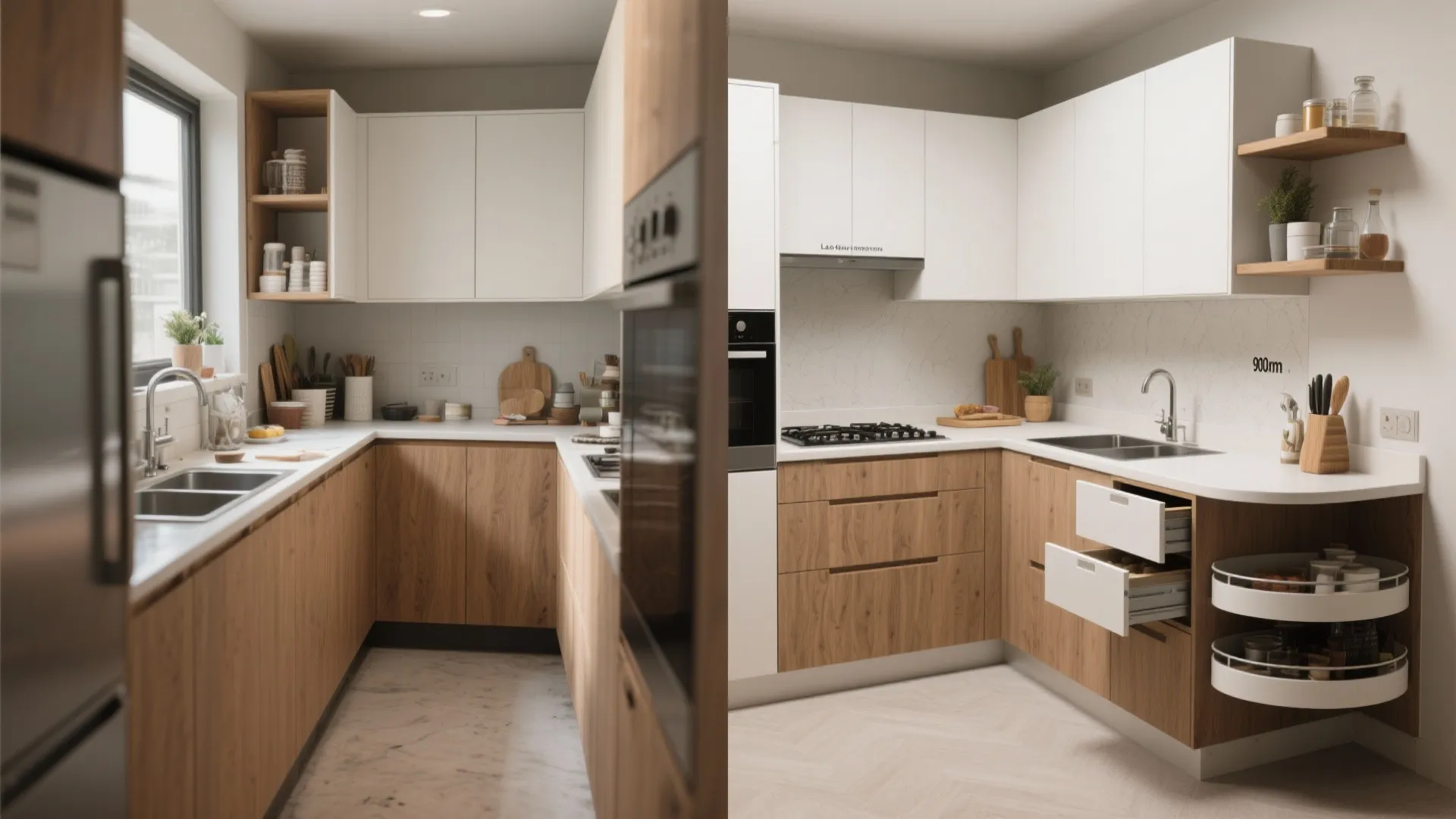 L-Shaped Kitchen Layouts for Better Flow