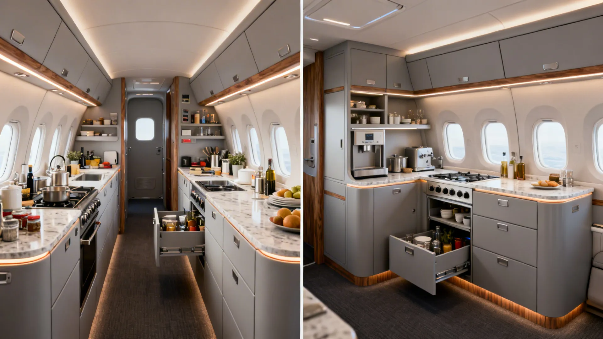 Compact L-Shape Workflow