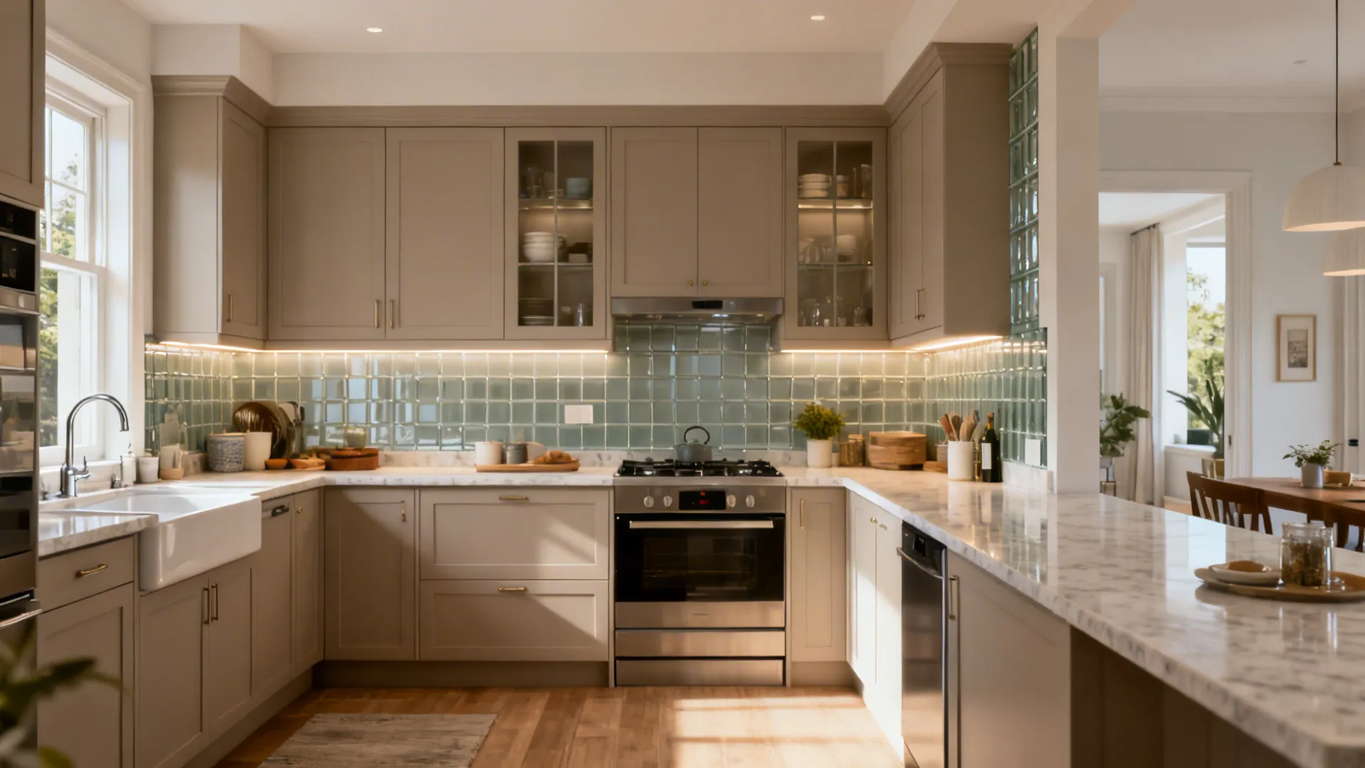 L-Shaped Layouts for Better Flow