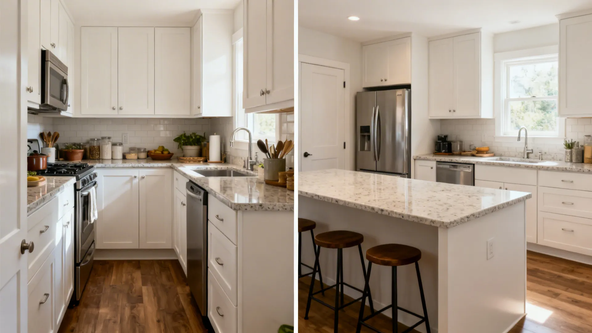 L-Shaped Layout to Unlock Counter Space