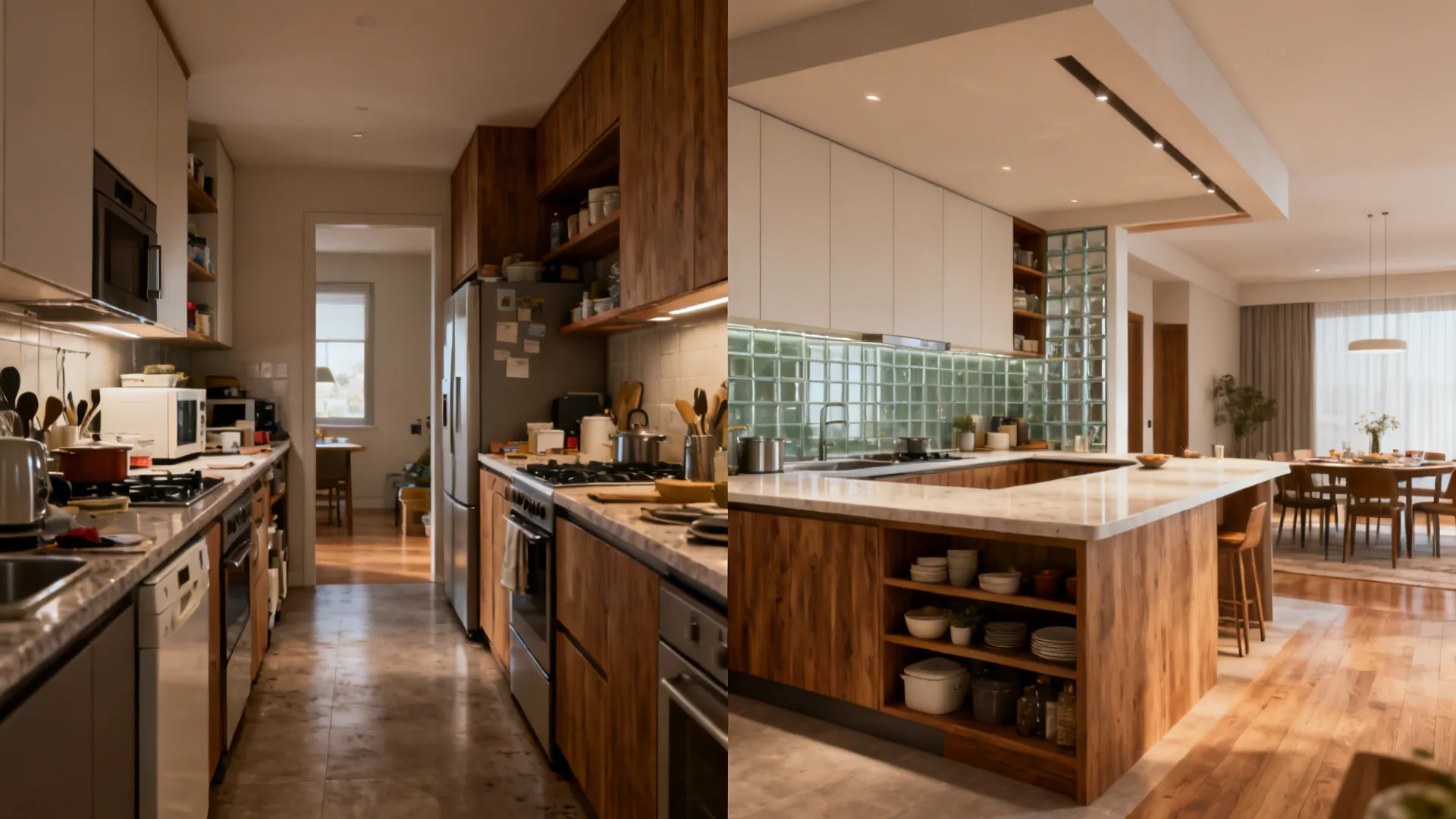 L-Shaped Layout to Unlock Counter Space