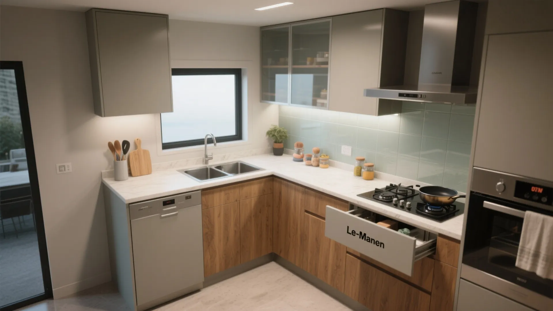 Smart L-Shaped Layouts