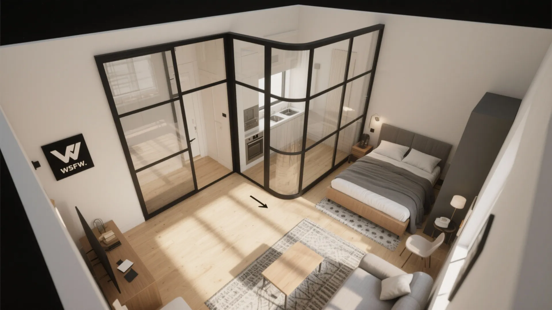 Minimal Framed Glass Partitions