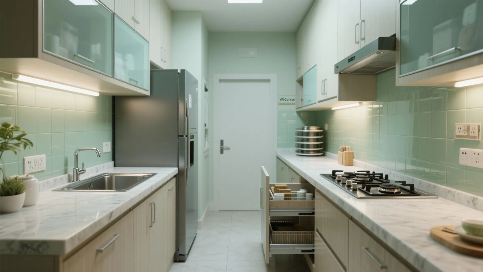 L-Shaped Small Kitchen Layout That Works