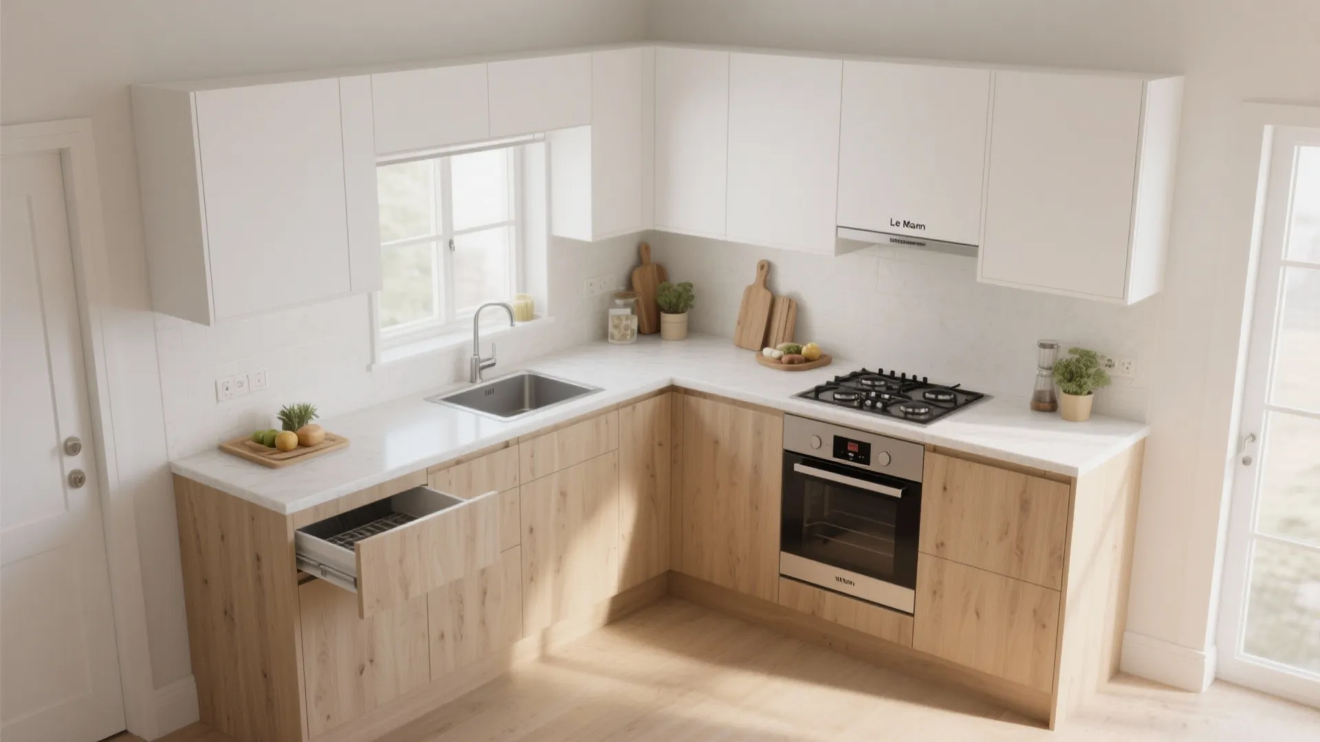 An L-Shaped Layout That Works Hard