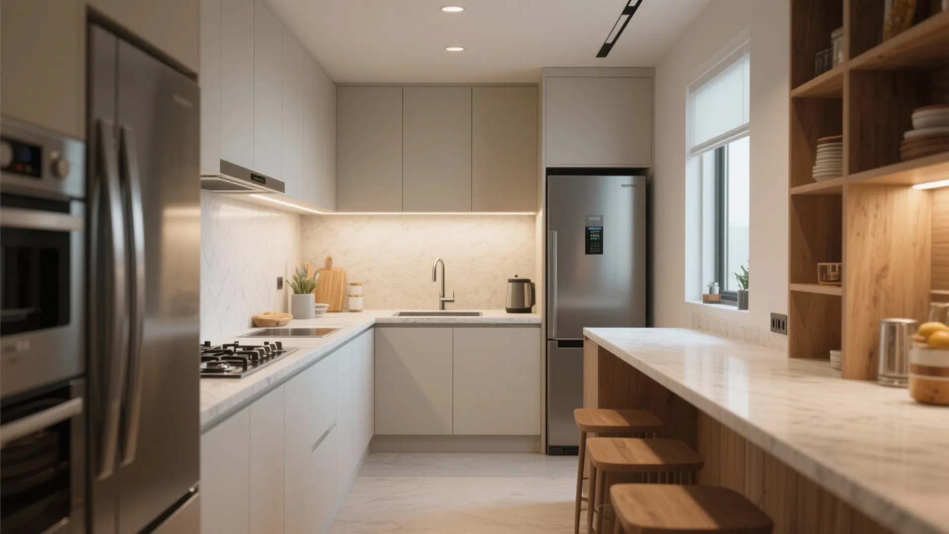 L-Shape to Unlock Prep Space