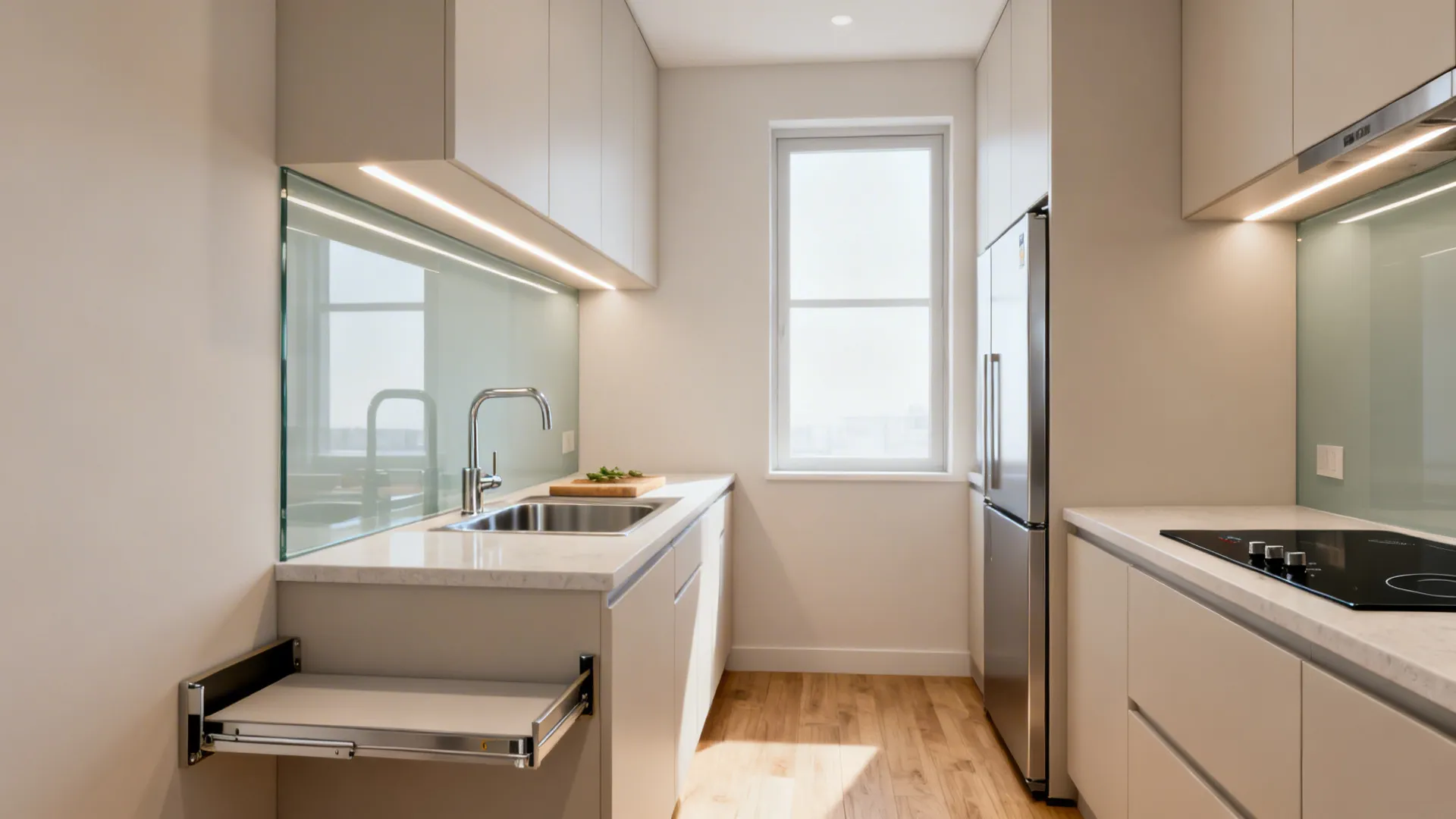 Compact L-Shaped Layouts for Better Flow