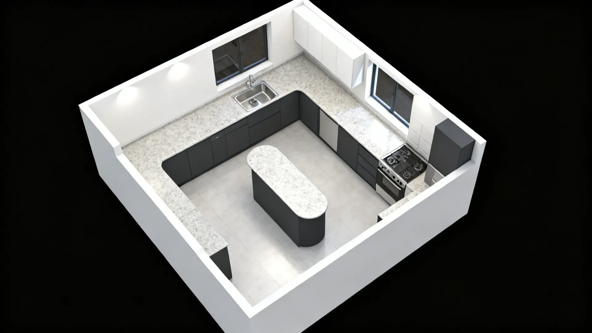 L-Shaped Layouts for Better Flow