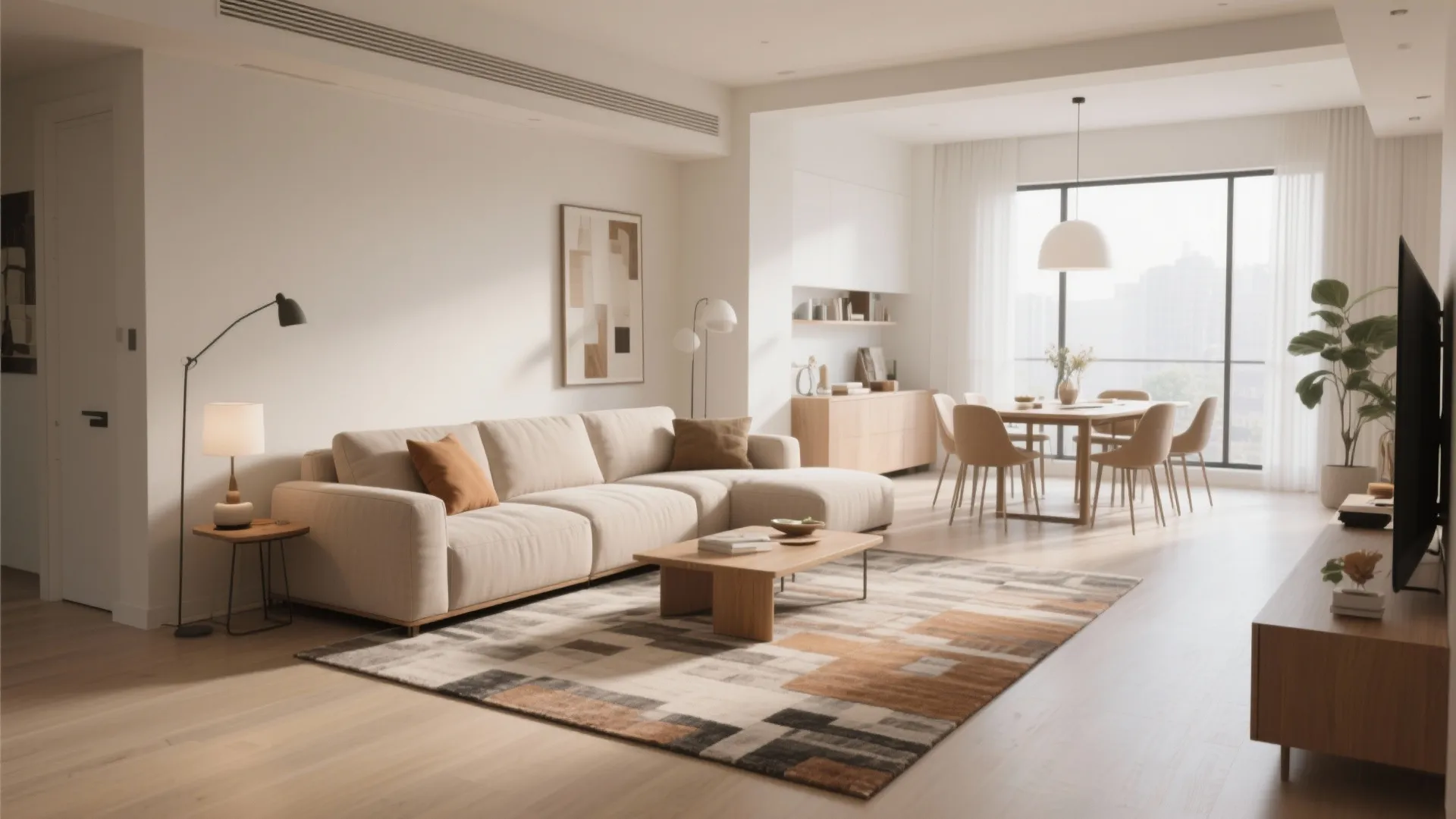 4. L-Shaped Layout for Furniture