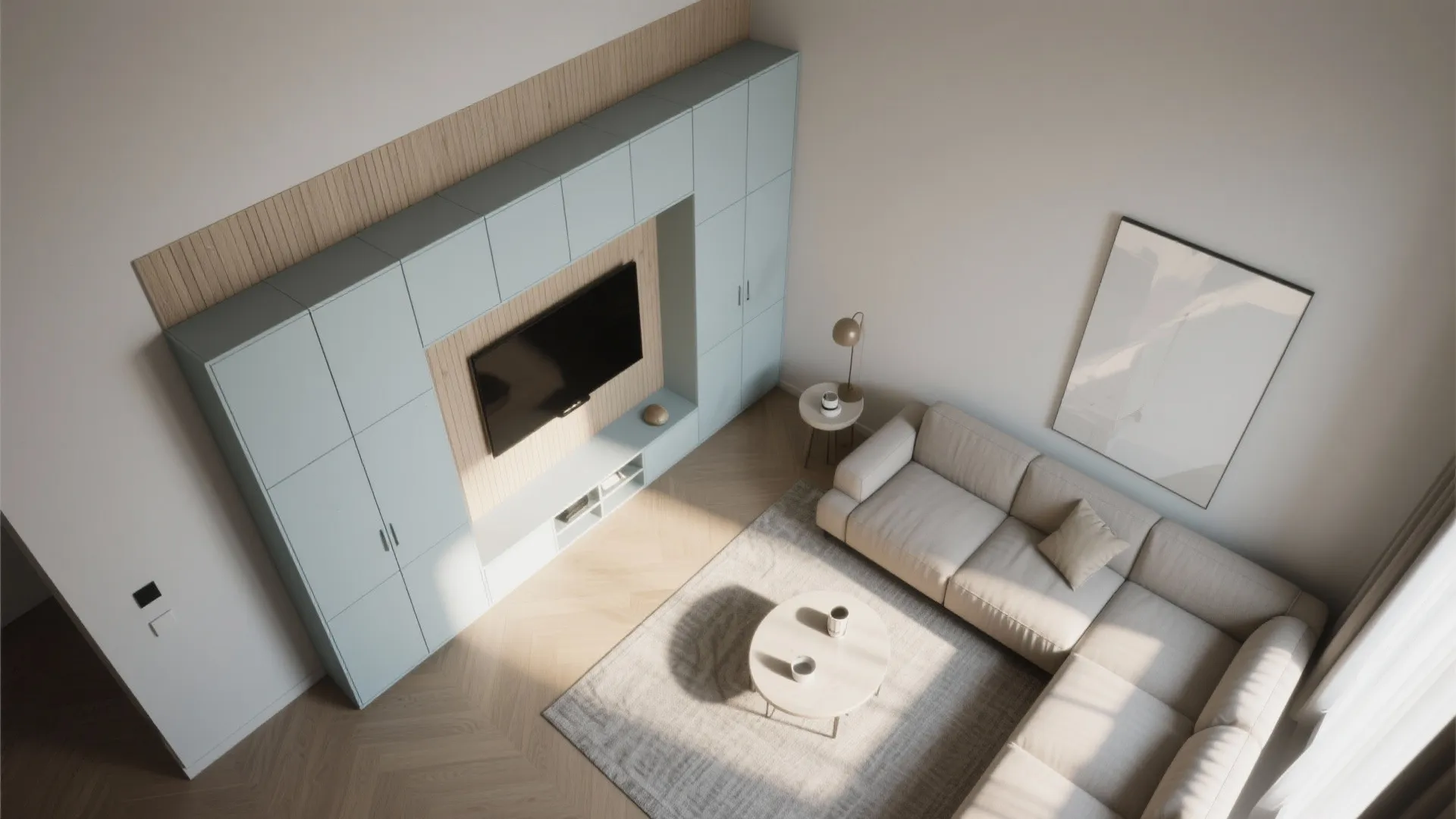 Minimalist storage that blends in